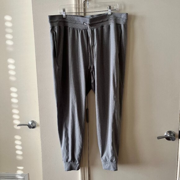 Fabletics Cloud Jersey Jogger Gray 1X - Picture 2 of 9